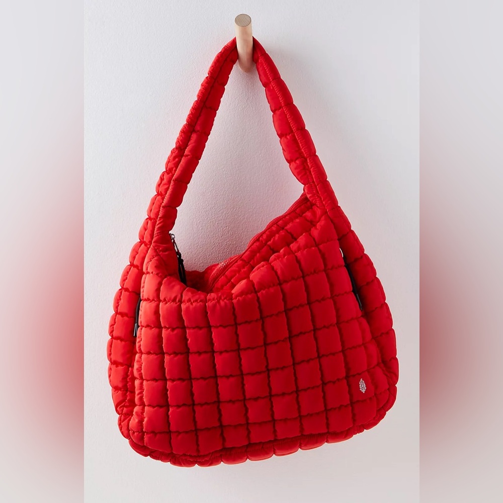 Free People Quilted Carryall Bag